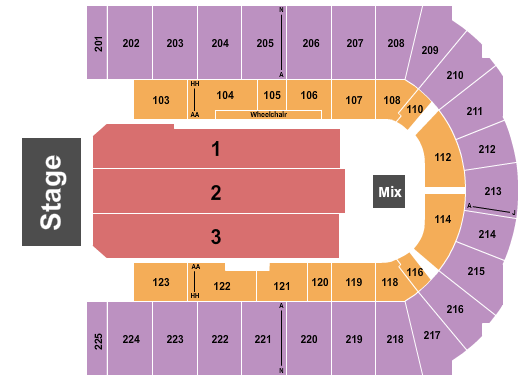 War Memorial Arena Jeff Dunham Seating Chart